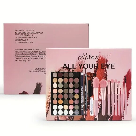 40 Color Eye Shadow Makeup Gift Box Eye Black Eye Shadow - Picture 3 of 3
